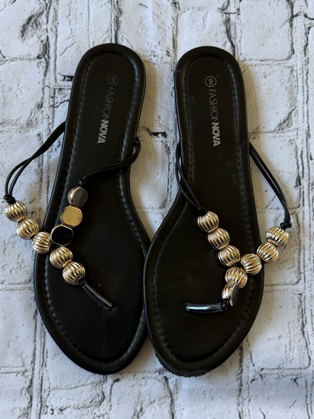 Black sandals